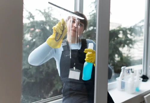 Nettoyage de vitres intérieures et extérieures à Devecey